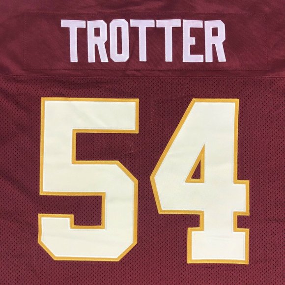 Jeremiah Trotter Washington Redskins Sewn Jersey - Picture 4 of 10